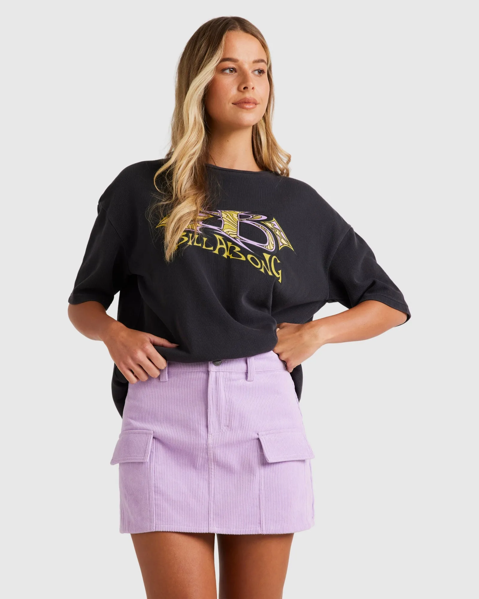 SINCE 73 CORD CARGO SKIRT