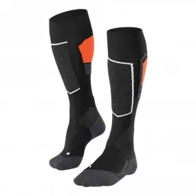 SK4 Ski Socks - Black/Orange