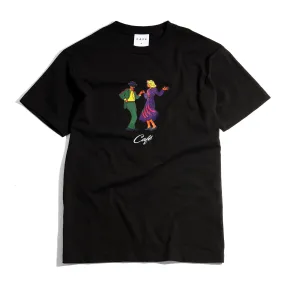 Skateboard Cafe Swing Tee Black