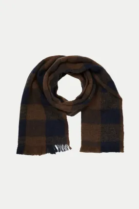 Sky Captain Hogar Checked Wool Scarf