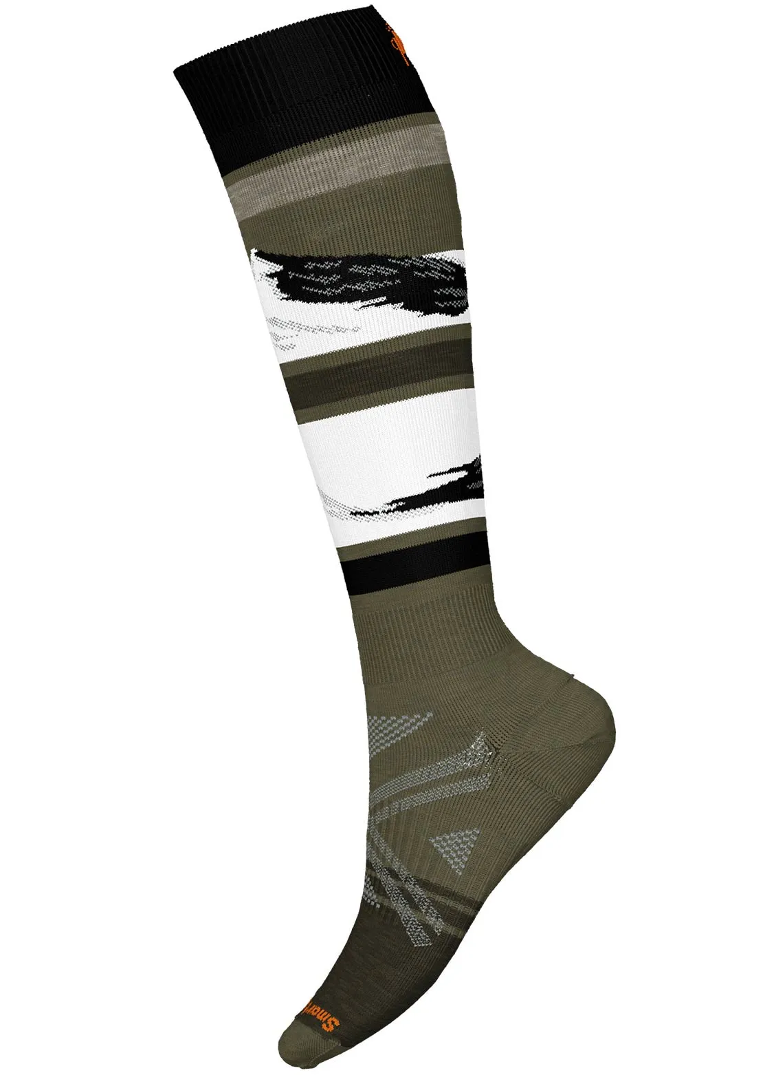 Smartwool Men's Ski Full Cushion Midnight Ski Pattern OTC Socks