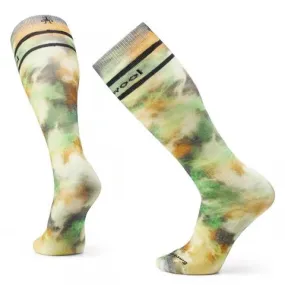 Smartwool Ski Full Cushion Groovy Tie Dye Print OTC Socks - Unisex