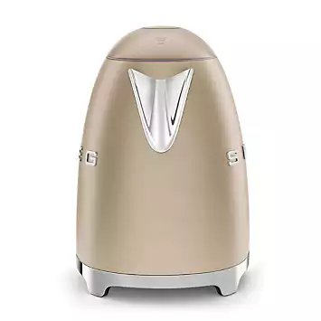 SMEG KLF03CHMUK 50’s Style Jug Kettle 300W 1.7L - Matte Champagne Gold | Kaleidoscope