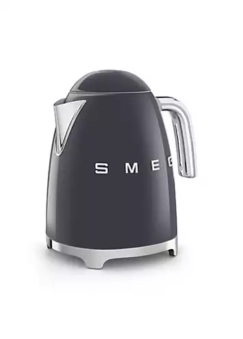 SMEG KLF03GRUK 50’s Style 1.7L Jug Kettle - Slate Grey | Kaleidoscope