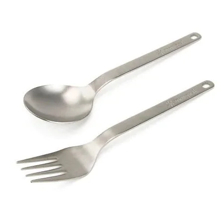 Snow Peak Titanium Fork & Spoon Set