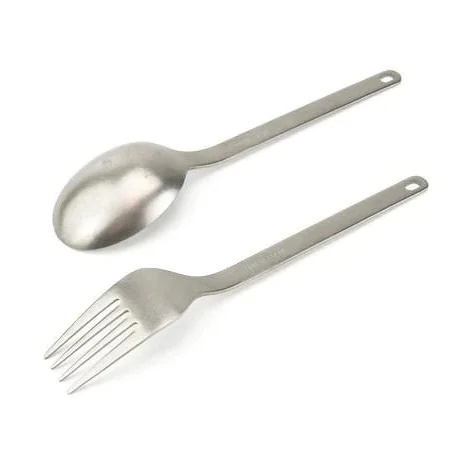 Snow Peak Titanium Fork & Spoon Set