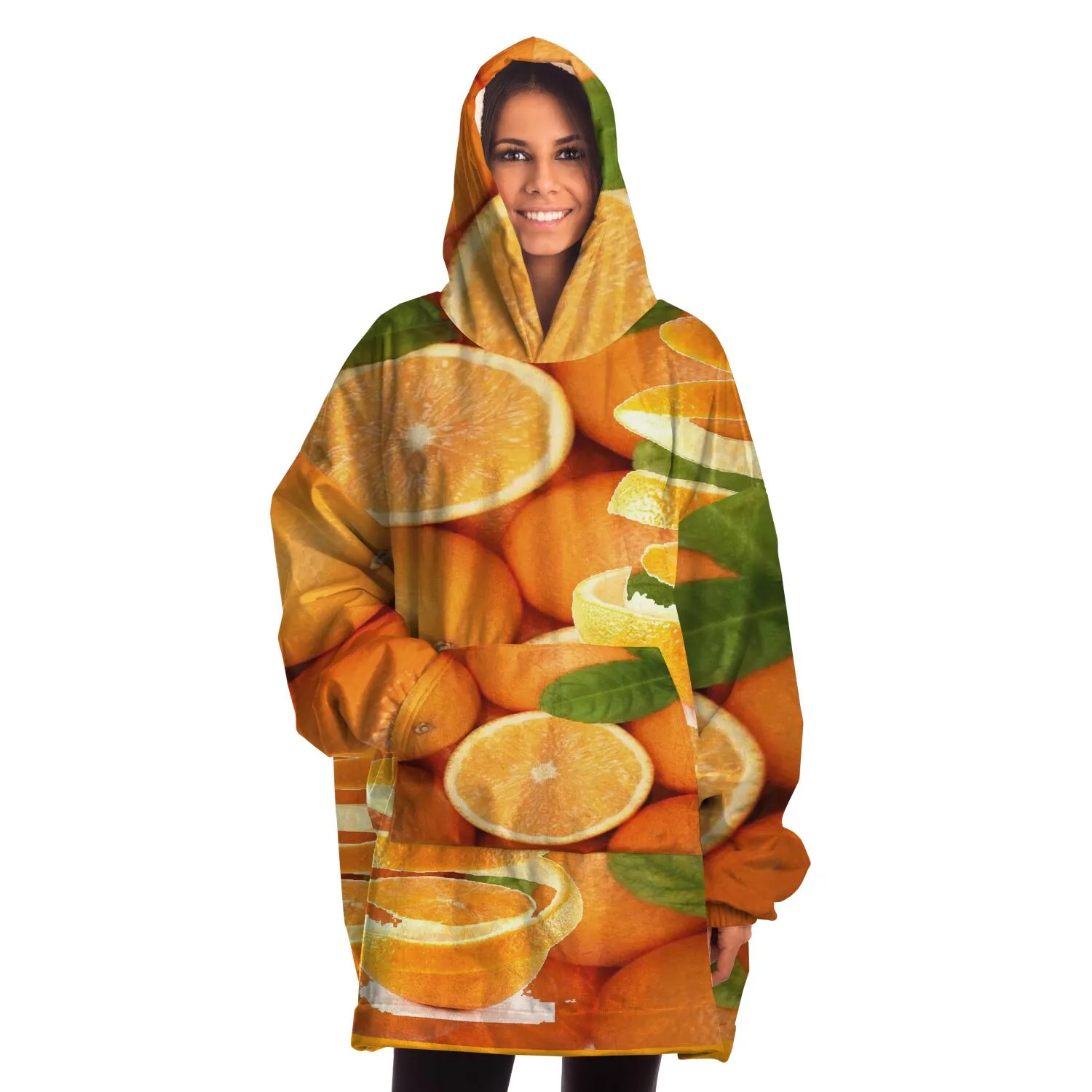 snug hoodie oranges