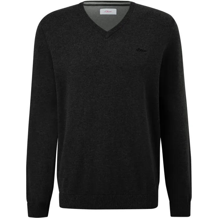 s.Oliver RL KNITTED PULLOVER V-NECK NOOS