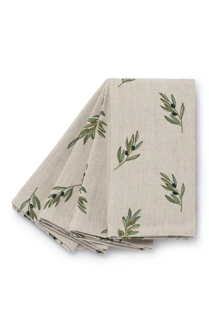 Sophie Allport Set of Four Linen Napkins