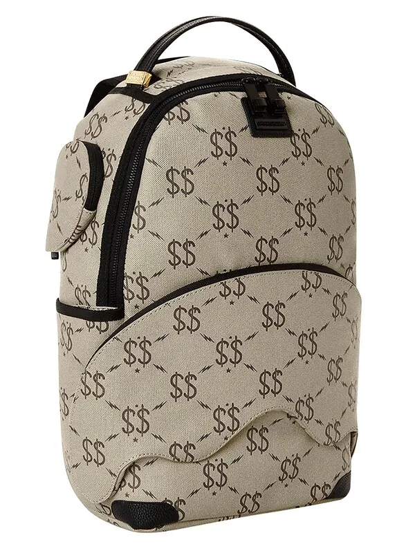 Sprayground Double Money Backpack - Grey