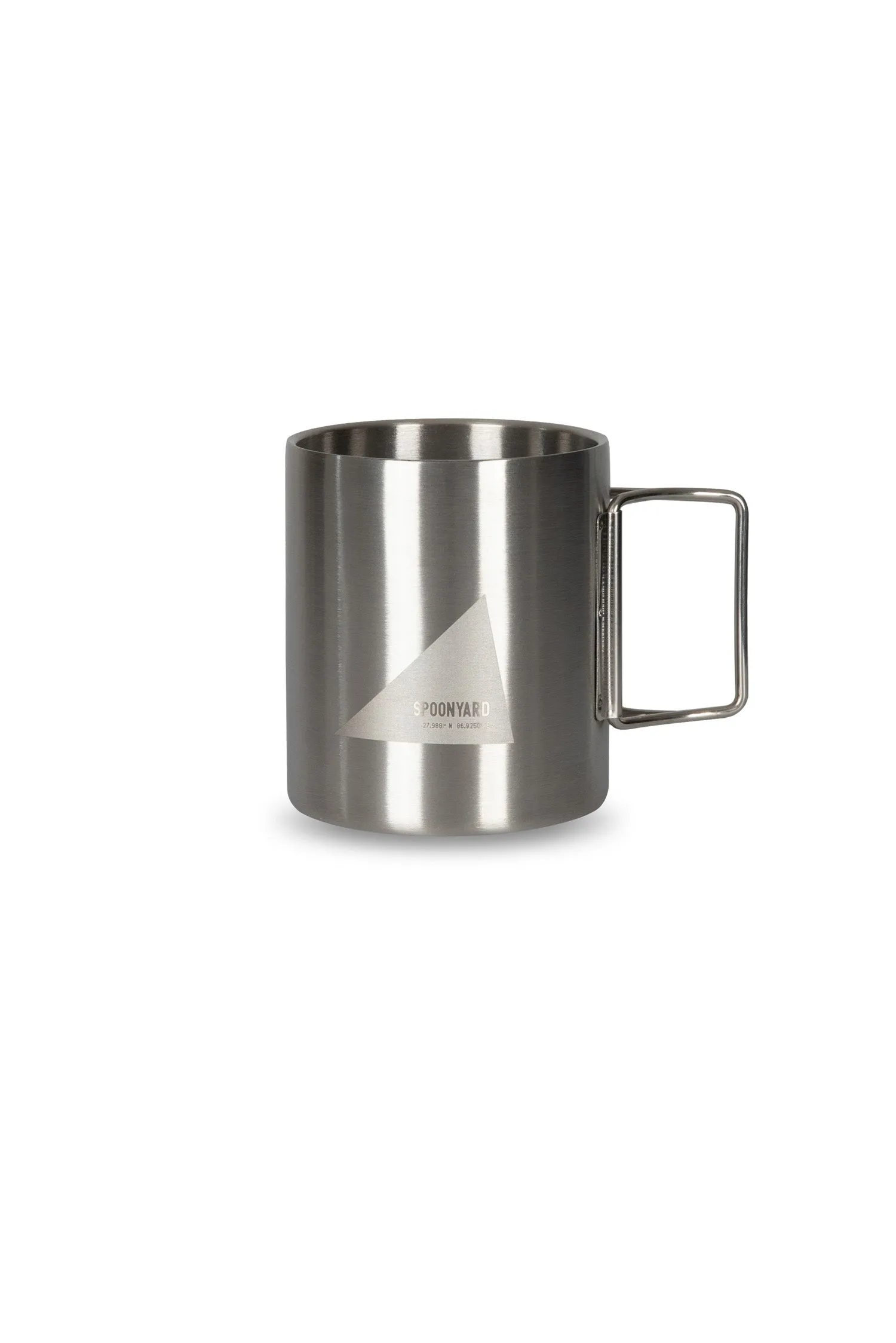 STAINLESS STEEL LOGO MUG