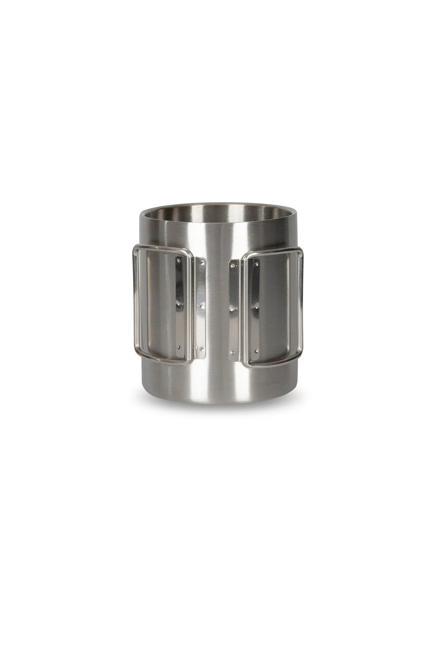 STAINLESS STEEL LOGO MUG