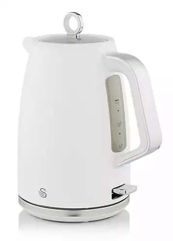 Swan Serenity SK14017WHT 1.7 Litre Kettle with Quick Boiling - White | Kaleidoscope