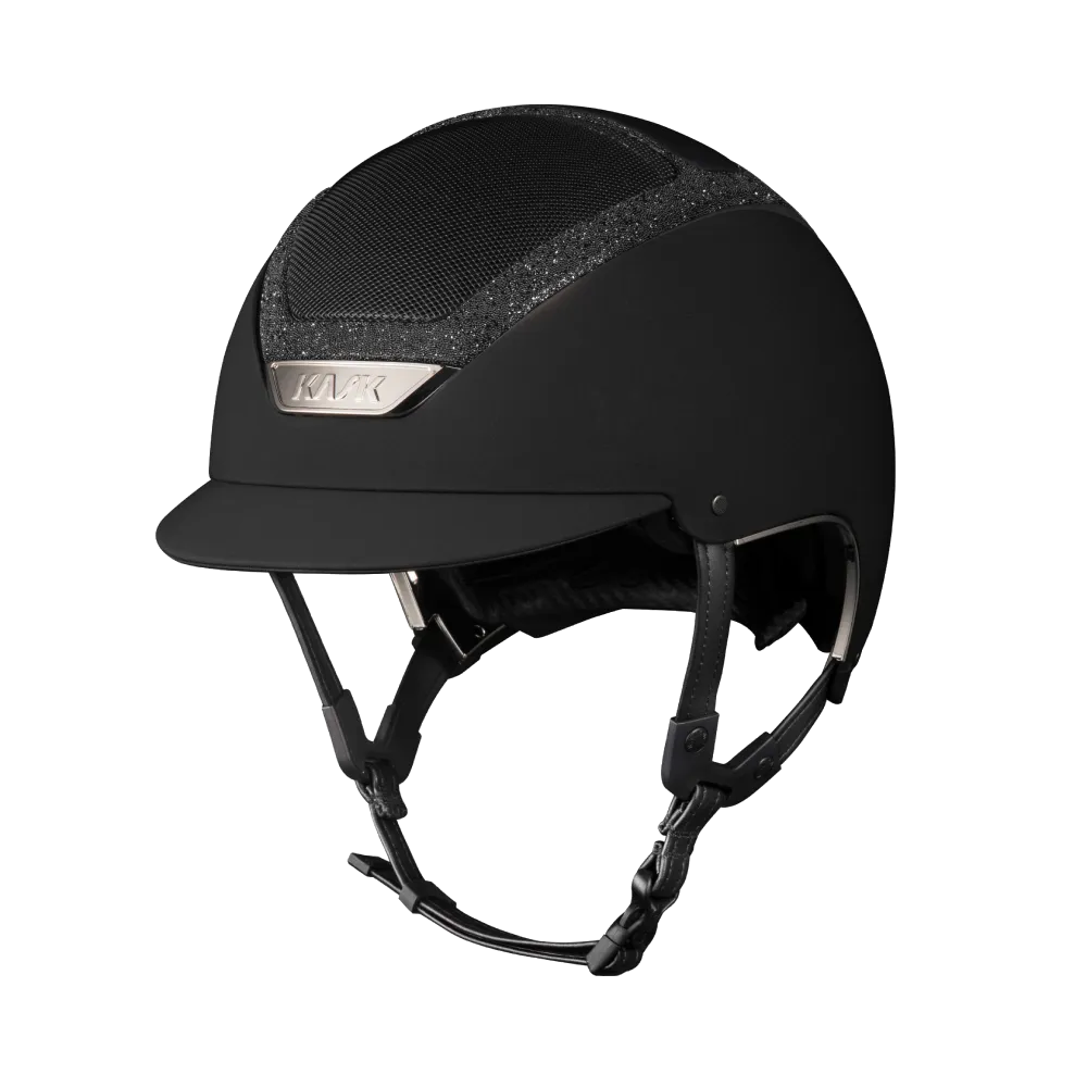 Swarovski Frame Dogma Chrome Riding Helmet by KASK