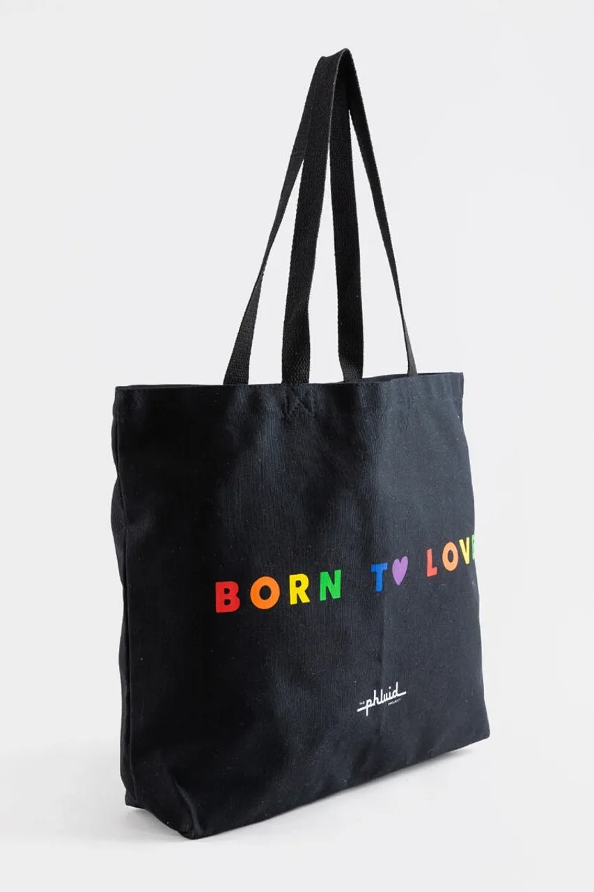 The Phluid Project Born To Love Fabric Tote