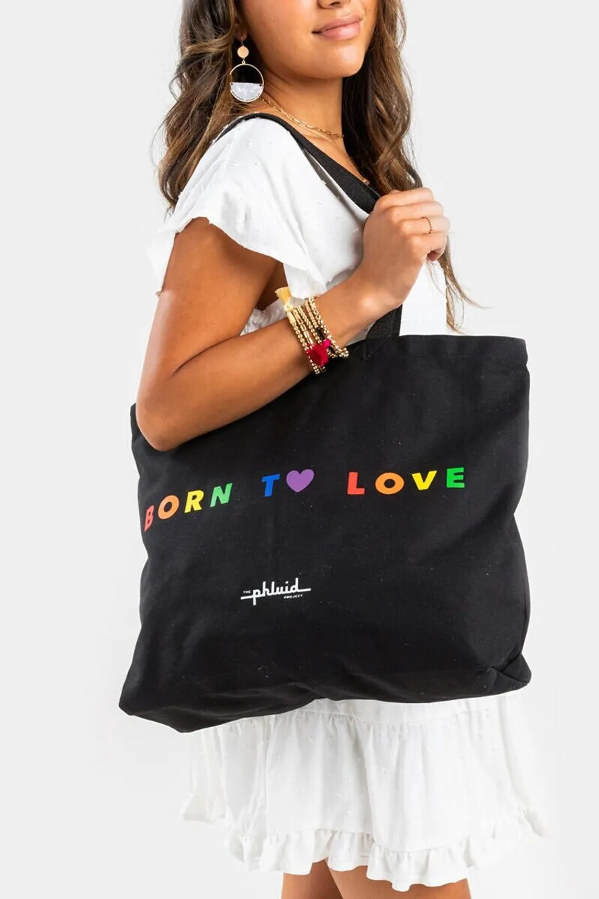 The Phluid Project Born To Love Fabric Tote