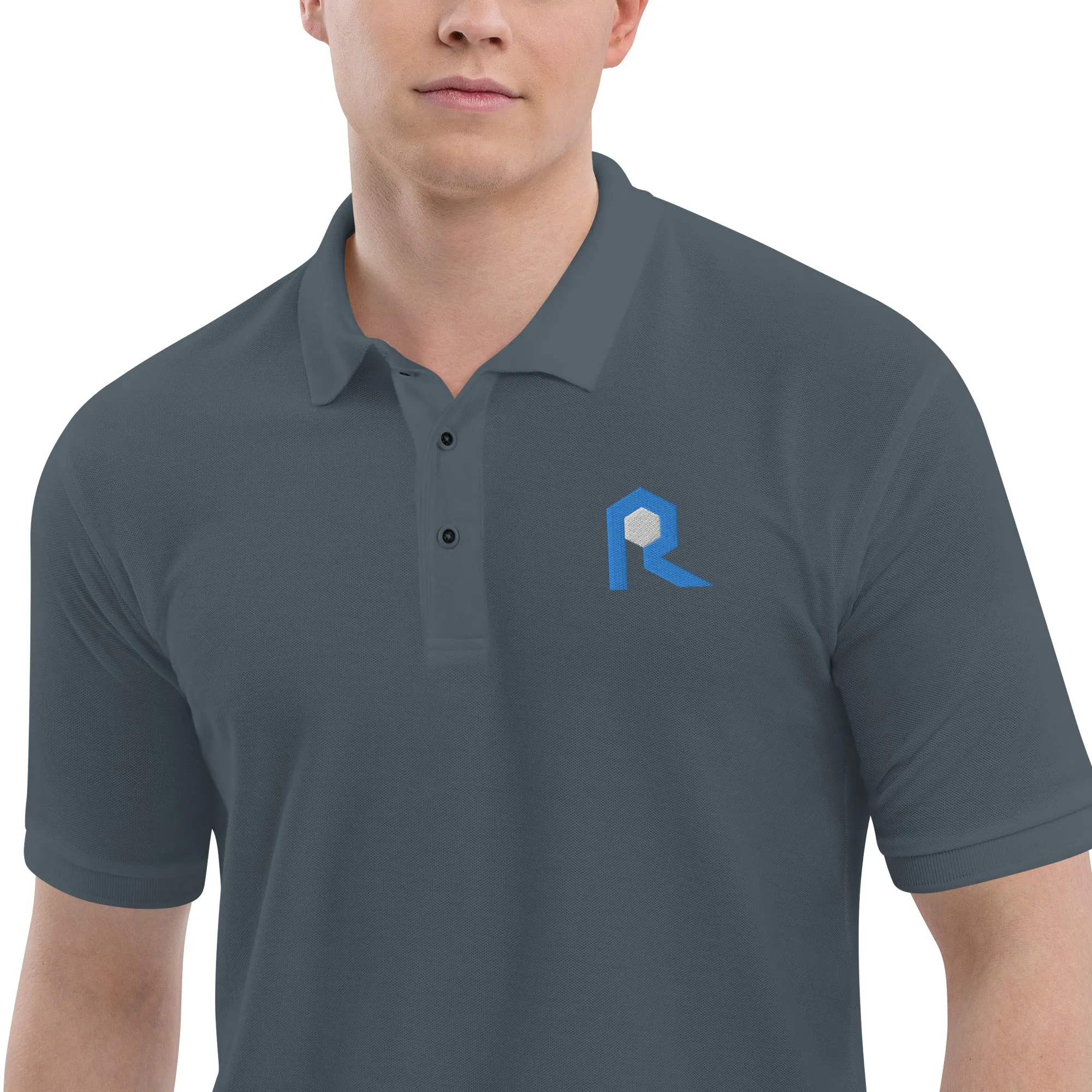 The Rock Route Men's Premium Polo