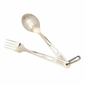 Titanium Spoon/Fork Set