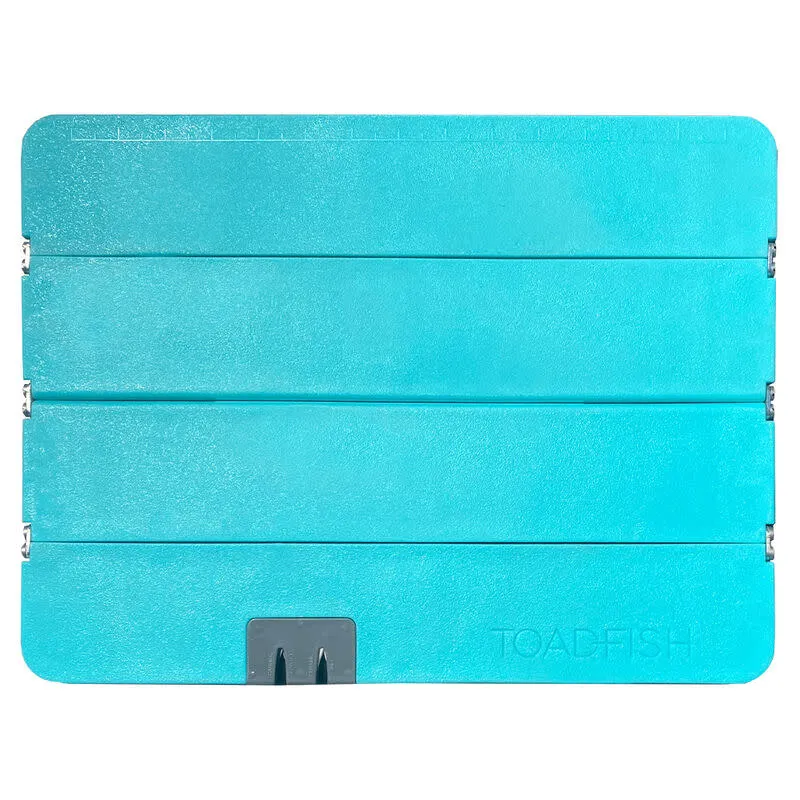 Toadfish Toadfish Folding Cutting Board w/Built in Knife Sharpener - Teal 