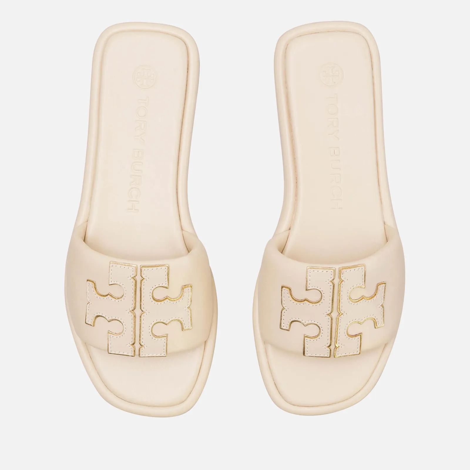 Tory Burch Women's Leather Sport Slide Sandals - UK 3.5 | Coggles