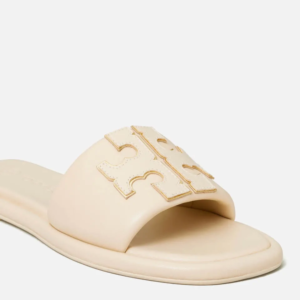 Tory Burch Women's Leather Sport Slide Sandals - UK 3.5 | Coggles