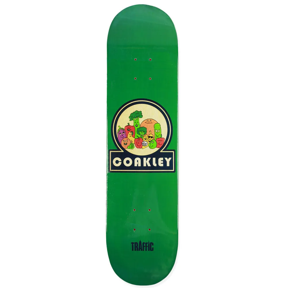 TRAFFIC SKATEBOARDS COAKLEY ALL NATURAL DECK 8.125