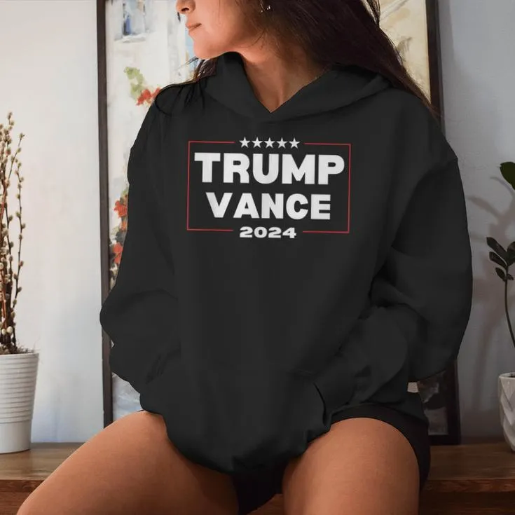 Trump Vance 2024 Republican And Women Women Hoodie