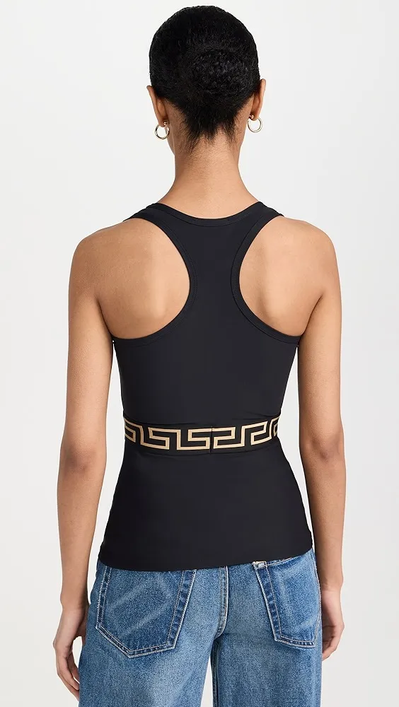 Versace   Lycra Matt Tank Top 