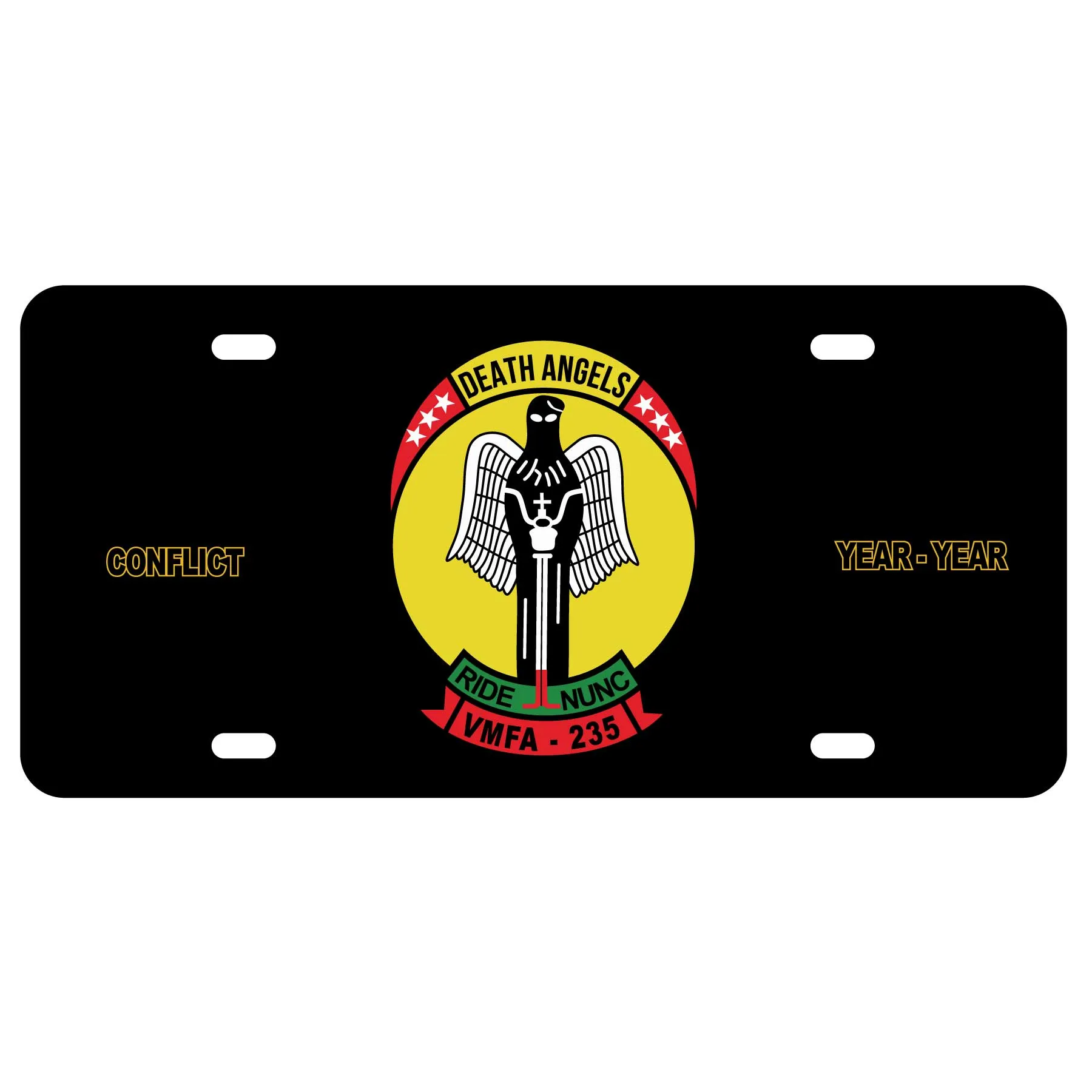 VMFA-235 License Plate