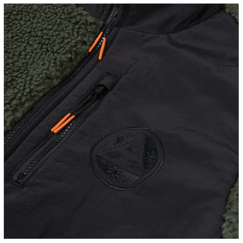 Welcome Skateboards - VERTEX FULL-ZIP SHERPA FLEECE - ROSIN