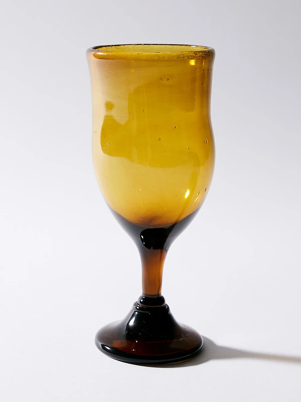 Wine Glass in Amber