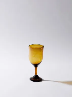 Wine Glass in Amber