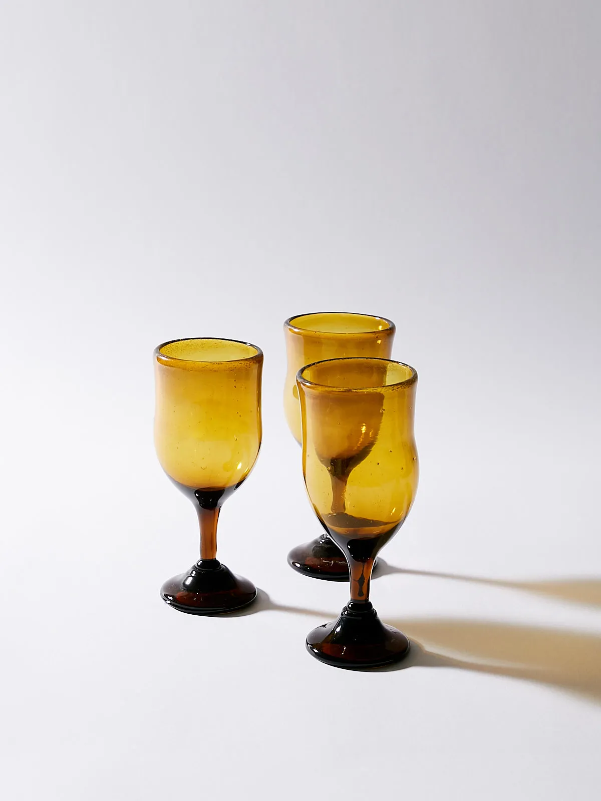 Wine Glass in Amber