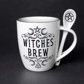 Witches Brew Mug and Spoon Set