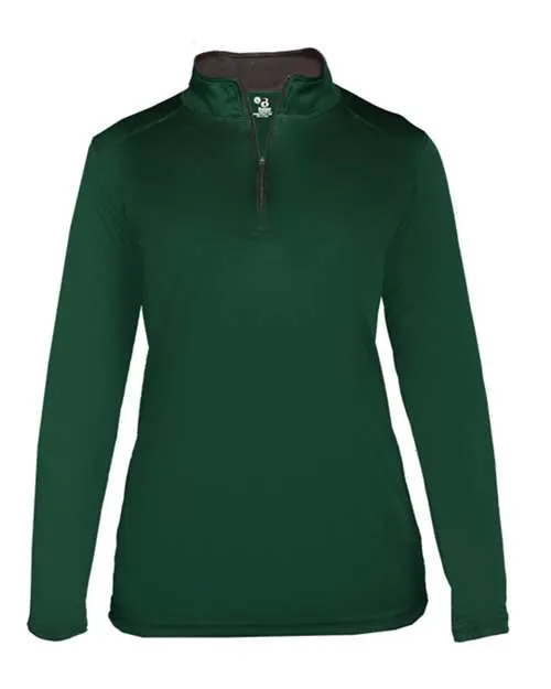 Women’s Badger B-Core Quarter-Zip Pullover