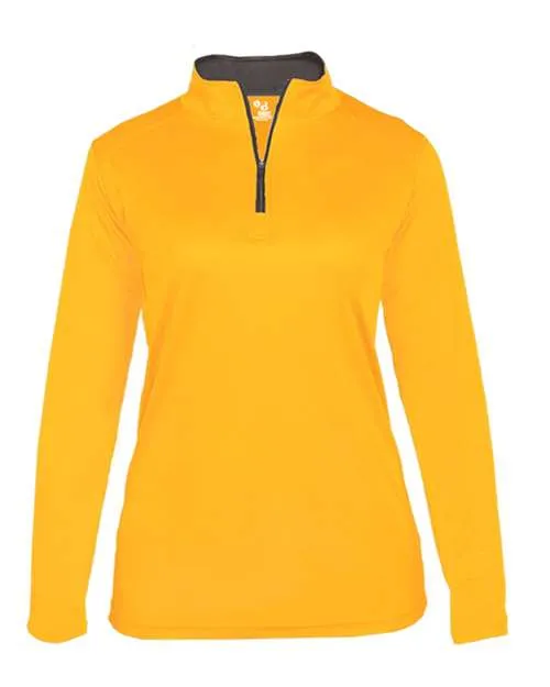 Women’s Badger B-Core Quarter-Zip Pullover