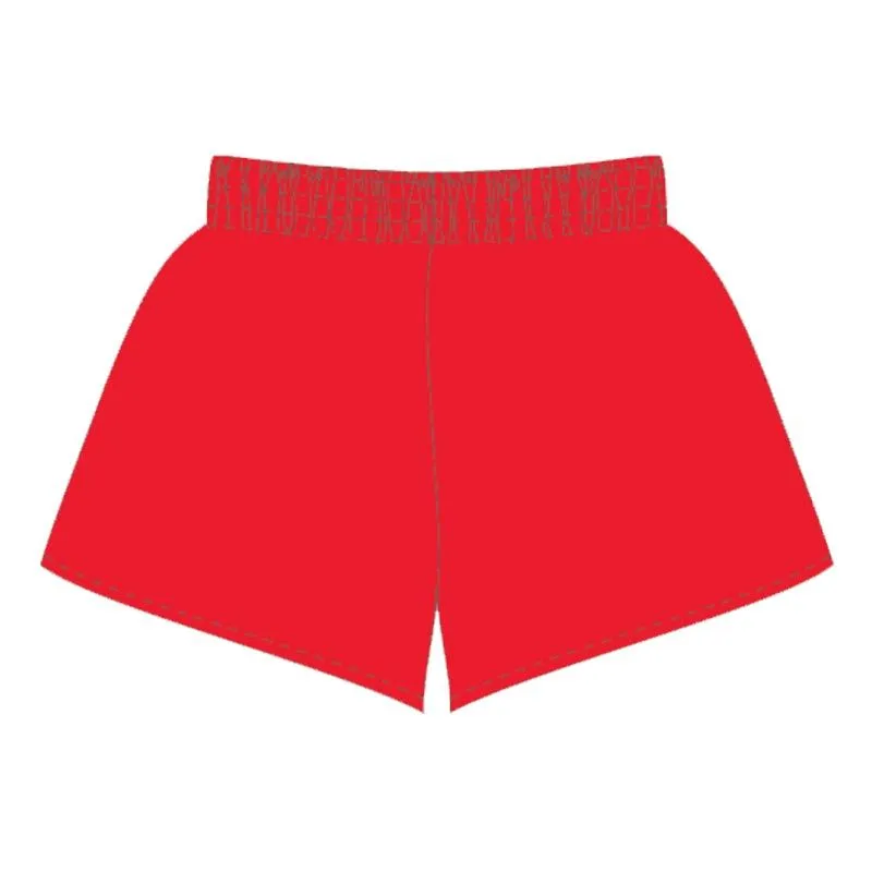 Wooden Spoon Kids' Rugby Shorts Red