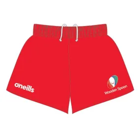 Wooden Spoon Kids' Rugby Shorts Red