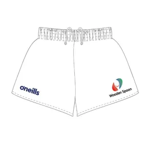 Wooden Spoon Kids' Rugby Shorts White