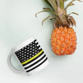 Yellow Line Coffee Mug