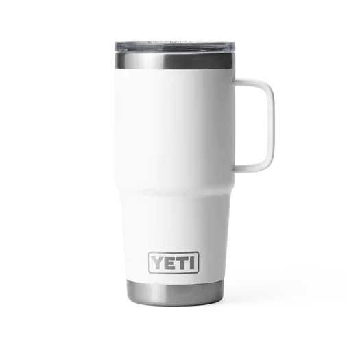 Yeti Rambler 20oz Travel Mug - White