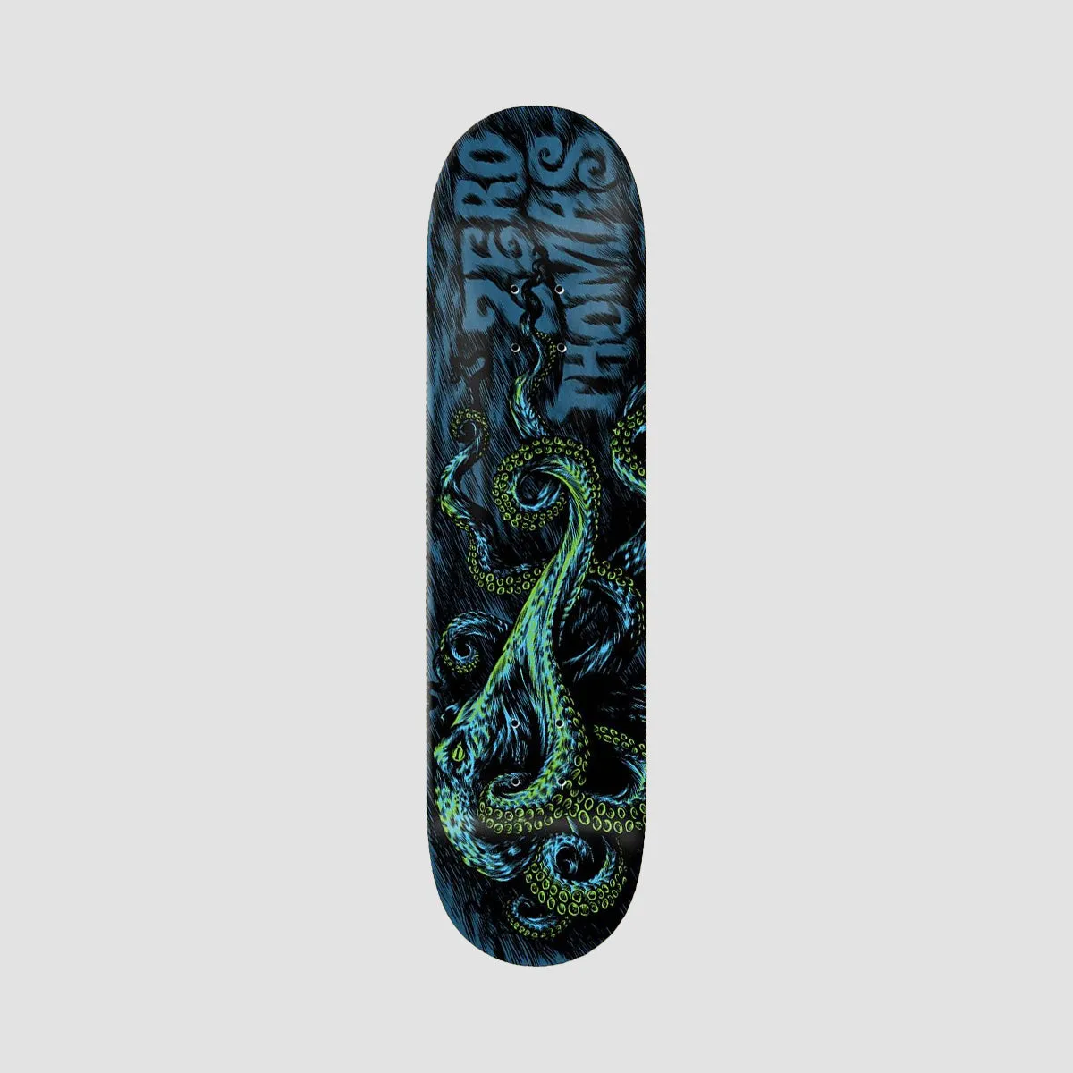 Zero Octopus Jamie Thomas Skateboard Deck Holographic Foil - 8.5